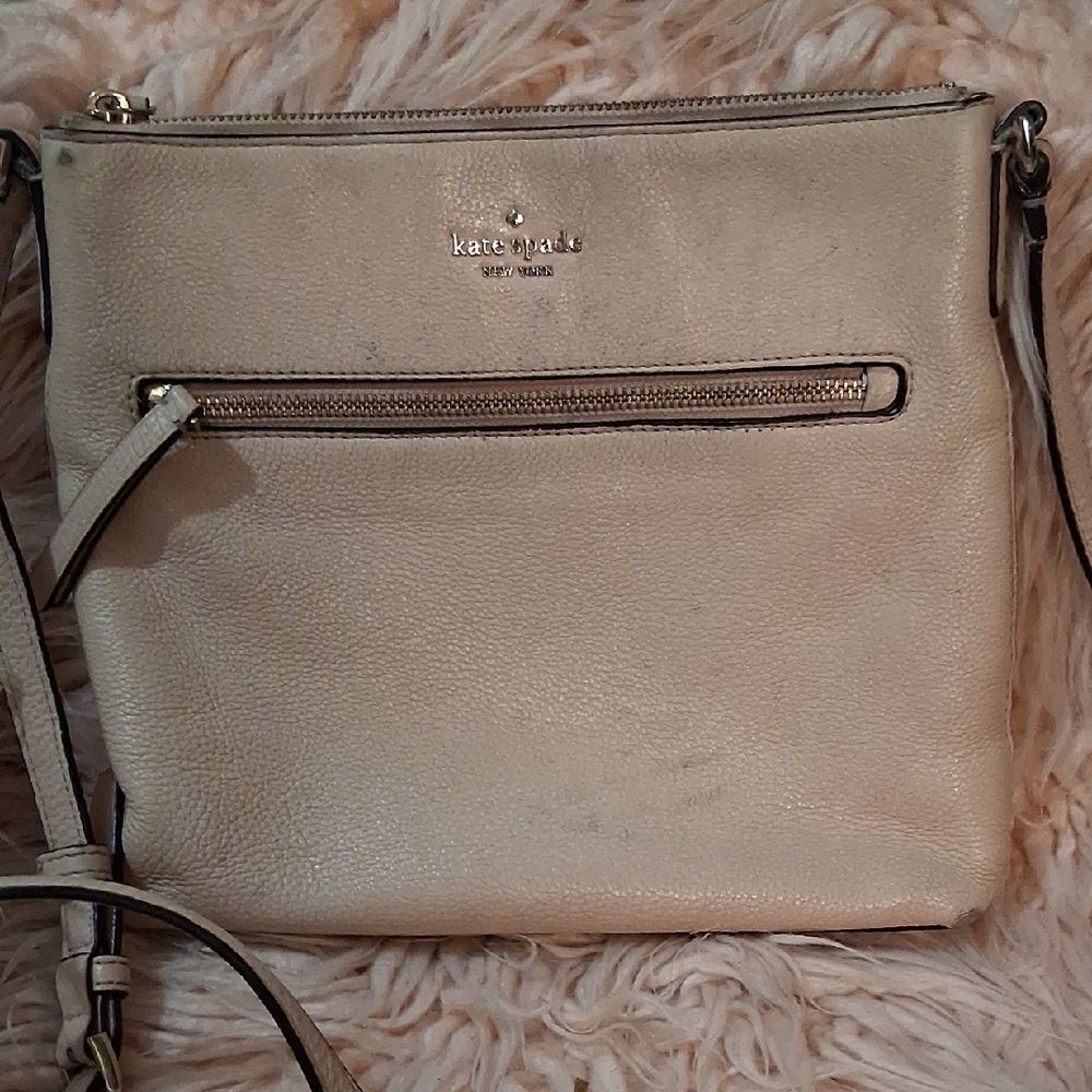 Kate Spade Beige Crossbody Bag